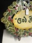 70941. God jul skylt