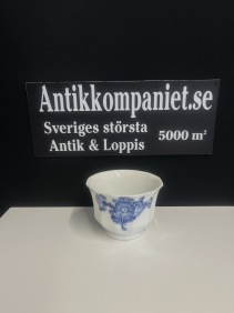 71691. Blå blomster skål