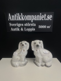 71761. Staffordshire hundar 1 par