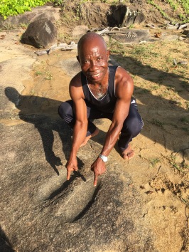 Ambrose Wiagbe, Representative and main guide in Liberia