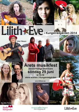 Lilith Eve i Kungsträdgården 2014