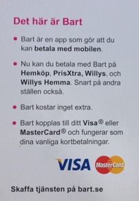 Betala med mobilen hos Willys! Betala med mobilen hos Willys!