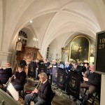 Adventsgudstjänst med musik Bjuvs Musikkår i Norra Vrams kyrka
