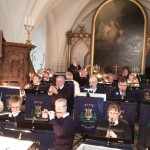 Adventsgudstjänst 2022 i Norra Vrams kyrka, musik Bjuvs Musikkår