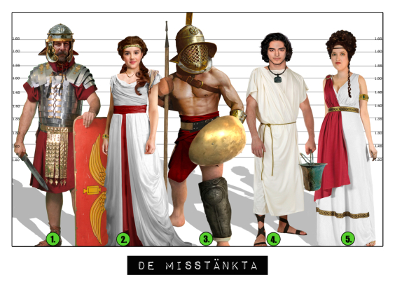 De 5 misstänkta i Spy:Co's uppdrag 5. De 5 misstänkta i Spy:Co's uppdrag 5.