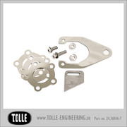 Caliper bracket kit for sprocket brake