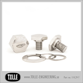 Cap bolts & nut kit - Cap bolt and nut kit