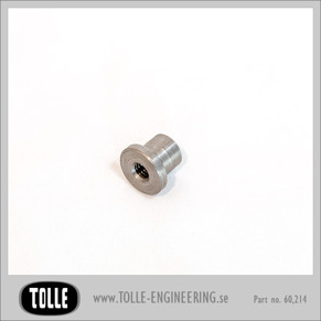 Tophat Blind Threaded 1/4 UNC Steel - Tophat Blind Threaded