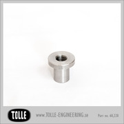 Tophat Blind Threaded 3/8 UNF Stainless