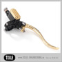 K-TECH DELUXE Brake master cylinder lever assemblies - K-TECH DELUXE Brake master cylinder. 14mm. Brass/Black/Polished