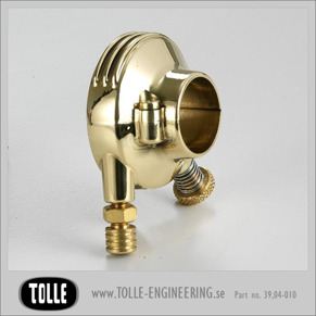 K-TECH DELUXE external throttle housing. Brass - K-TECH DELUXE external throttle housing. 1