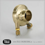 K-TECH DELUXE external throttle housing. Brass - K-TECH DELUXE external throttle housing. 7/8