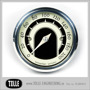 Motoscope tiny - 49 mm Analog Speedo - mst Speedster Polished ring