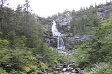 Fettjeåfallet i Klövsjö, Jämtland Fettjeåfallet i Klövsjö, Jämtland
