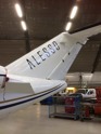 Dekor på flygplan åt DJ Alesso
