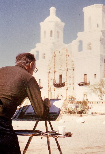 Missionskyrkan vid San Xavier del Bac utanför Tucson, AZ. Missionskyrkan vid San Xavier del Bac utanför Tucson, AZ.
