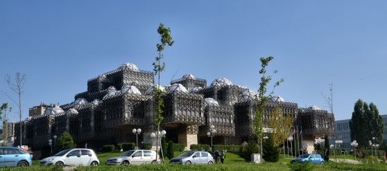 Biblioteket i Prishtina. Biblioteket i Prishtina.