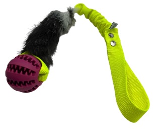 Träningsleksak Ziva expander - Ziva, expander neongul handtag