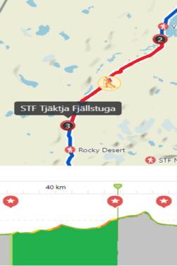 Stage 3: Alesjaure - Tjäktja, 13 km
