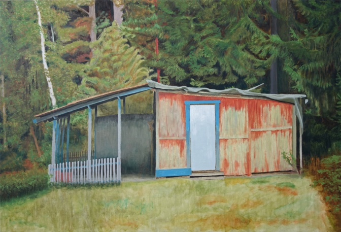 Hillbilly, 2016, oil on canvas, 87x115 cm