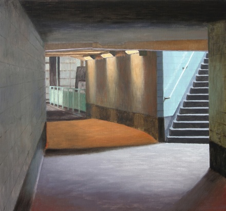 Passage 1, 2015, oil on canvas, 43x46cm