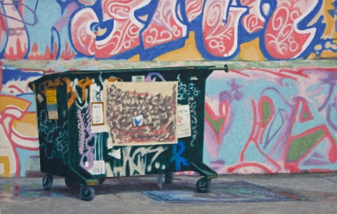 Container, 2013, oil on canvas, 25x39cm