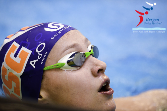 Ariel Braathen. Her fotografert under fjorårets Bergen Swim Festival. FOTO: Kjell Eirik Irgens Henanger. Ariel Braathen. Her fotografert under fjorårets Bergen Swim Festival. FOTO: Kjell Eirik Irgens Henanger.