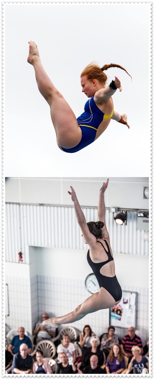 Bilden: Ellen Ek och Emilia Nilsson Garip, Malmö Kappsimningsklubb är två av hopparna till VM i år. Foto: Chris Rye Bilden: Ellen Ek och Emilia Nilsson Garip, Malmö Kappsimningsklubb är två av hopparna till VM i år. Foto: Chris Rye