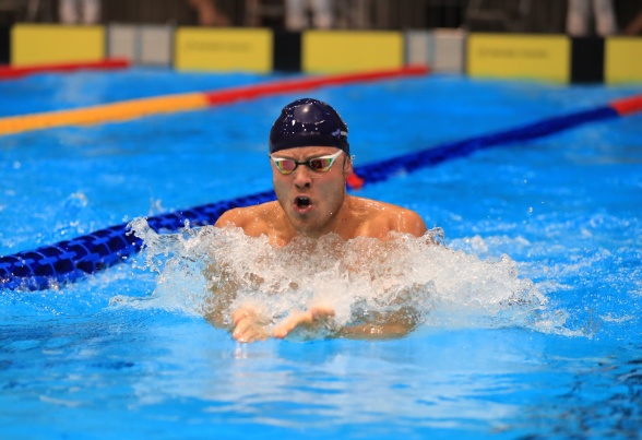 Jørgen Scheie Bråthen kvalifiserte seg til EM-kortbane i desember. Bilde med tillatelse av North Sea Swim Meet. Jørgen Scheie Bråthen kvalifiserte seg til EM-kortbane i desember. Bilde med tillatelse av North Sea Swim Meet.