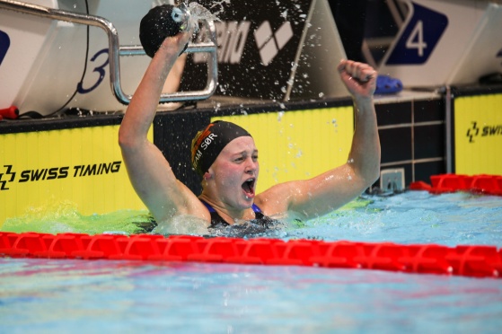 Så glad blir man når man setter ny norsk rekord! Malene Rypestøl er i strålende form om dagen. Foto: Ellen Kessel Så glad blir man når man setter ny norsk rekord! Malene Rypestøl er i strålende form om dagen. Foto: Ellen Kessel