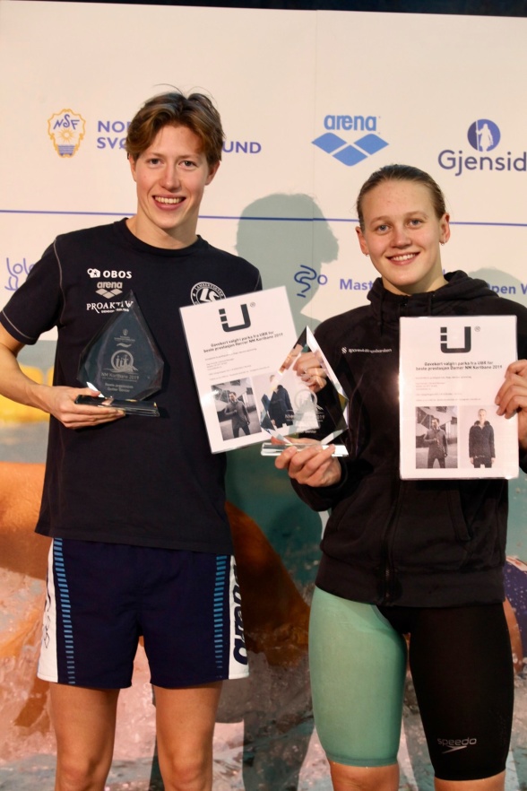 Henrik Christiansen hadde beste prestasjon for herrene, mens Malene Rypestøl hadde beste prestasjon for damene. Foto: Ellen Kessel/NSF Henrik Christiansen hadde beste prestasjon for herrene, mens Malene Rypestøl hadde beste prestasjon for damene. Foto: Ellen Kessel/NSF