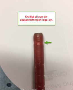 Sliten drevaxel till hastighetsmätarwire orsak till läcka vid vxl låda Sliten drevaxel till hastighetsmätarwire orsak till läcka vid vxl låda