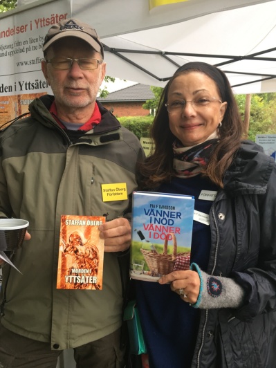 Staffan Öberg och jag på Skälby Gårds höstmarknad-17 Staffan Öberg och jag på Skälby Gårds höstmarknad-17