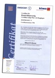 Certifikat för kontrollansvarig Certifikat för kontrollansvarig