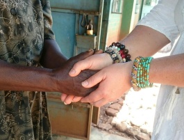 Give a helping hand. We are all one. Give a helping hand. We are all one.