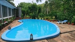 You can use the pool when you rent one of the bunk beds during the courses days. You can use the pool when you rent one of the bunk beds during the courses days.