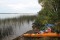 Cass Lake, en av många sjöar i Missisppis övre flöden