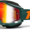 100% Accuri Gun Metal Snow Goggle - Red Mirror L.