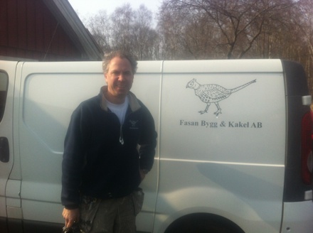 Johan, Fasan Bygg & Kakel AB. Johan, Fasan Bygg & Kakel AB.