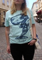 T-shirt: Kaskeflott, All-Elin