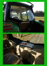 Bakrutekil på Deere 6M