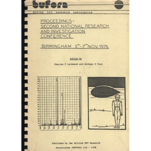 BUFORA: Proceedings - Second national research and investigation conference. Birmingham 5th-7th Nov 1976 (Sc) - Good