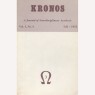 Kronos (1976-1977) - 1975 Vol 1 no 03