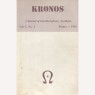 Kronos (1976-1977) - 1976 Vol 1 no 04