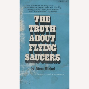 Michel, Aimé: The truth about flying saucers. (Pb) - Reading copy, worn cover, stains