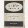 Hall, Richard H. (ed.): The UFO evidence (Sc) - Reading copy, worn/torn cover, bad condition