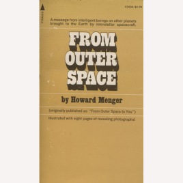 Menger, Howard: From outer space (Pb)