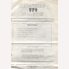 Malaysian UFO Bulletin (1981-1983)