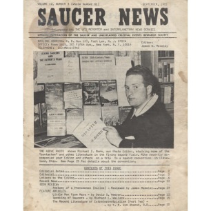 Saucer News (1965-1970) - Vol 12 n 3 - Sept 1965 (61) dirty, stains