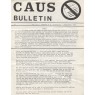 CAUS Bulletin (1985-1988) - 1985 - No 01 Sep